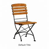 Arch Folding Side Chair - Wrought Iron Garden Chair colour options