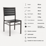 Likewood Side Chair - Black