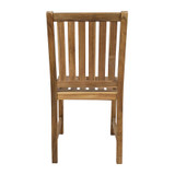 HARDY_Burford Side Chair - Acacia Wood_outdoor wooden pub chair_outdoor wooden cafe chair_ teak outdoor commercial chair_teak style outdoor garden chair_back view