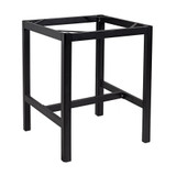 TROY ALUMINIUM SMALL SQUARE MID HEIGHT TABLE BASE - 67.5CM X 67.5CM