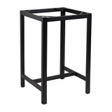 TROY ALUMINIUM SMALL SQUARE MID HEIGHT TABLE BASE - 67.5CM X 67.5CM