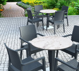 RIVA WICKER OUTDOOR  DINING TABLE BASE