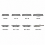 Enduratop - Indoor/Outdoor Table Top - Mid Grey