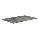 ENDURATOP - Indoor_Outdoor Rectangle Table Top_Cement_Heat Resistant_ Bars_Restaurants_Pubs_Cafes_Hotels