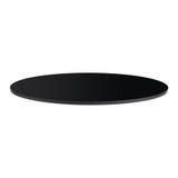 Extrema Round Table Top_Black_ Laminate Table Top_Resturant Table Top_Cafes_bars_pubs_hotels_Commercial