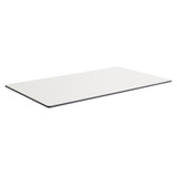 Extrema Rectangle Table Top_White_ Laminate Table Top_Resturant Table