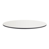 Extrema Round Table Top_White_ Laminate Table Top_Resturant Table Top_Cafes_bars_pubs_hotels_Commercial
