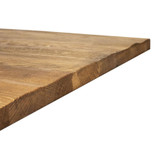 Rustic Solid Oak Antique Table Top_Square_Commercial Table Top_Bars_Restaurants_Pubs_Contract Rustic Oak Table Tops_Corner