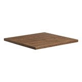 Rustic Solid Oak Table Top_Square_Smoked_Commercial Table Top_Bars_Restaurants_Pubs_Contract Rustic Oak Table Tops