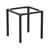 PARIS 4 Leg table Base_Medium 4 Seater_Black