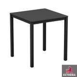 Extrema_Black Commercial Laminate Dining Table_Square_Pubs_Bars_Restaurants
