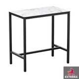 Extrema_Laminate_Poseur_Table_White-Marble_Bar Height Table_Rectangle