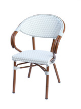 Panda Chair_White & Pacific Blue