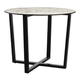 bourne dining table - white carrara marble_90cm dia