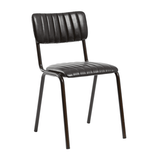 tavo vintage faux leather_bar chair_vintage black_vintage commercial side chair