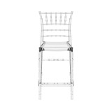 Chiavari Ice  Stacking Bar Stool 65_Clear Transparent