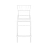 Chiavari Ice  Stacking Bar Stool 65_Glossy White