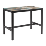 Extrema Driftwood - Black Mid Height Table_rectangle