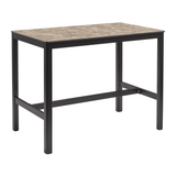 Extrema Marble - Black Mid Height Table – image 1