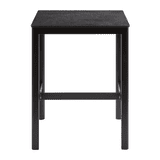 Extrema Metallic Anthracite - Black Mid Height Table_69x69cm