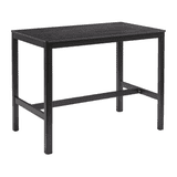 Extrema Metallic Anthracite - Black Mid Height Table_rectangle