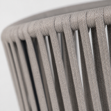 Holt Arm Chair - Natural – close-up of woven backrest