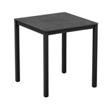 Extrema Metallic Anthracite - Black Dining Table