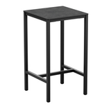 Extrema Metallic Anthracite - Black Poseur Table