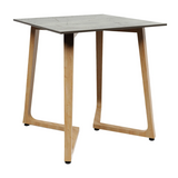 Wings Dining Table - Oak - 70x70cm - 12mm HPL Table Top