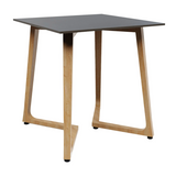 Wings Dining Table - Oak - 70x70cm - 12mm HPL Table Top