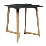 Wings Dining Table - Oak - 70x70cm - 12mm HPL Table Top