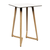 Wings Poseur Table - Oak - 70x70cm