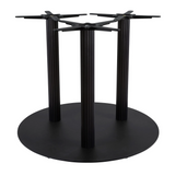 Boston Base - Black Fluted Extra Large Round