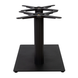 Boston Base - Black Fluted Large Rect