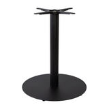 Boston Base - Black Fluted Large Round - Dining - Front Image