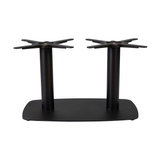 Boston Base - Black Large Rect with Radius Edges - Coffee - Front Image