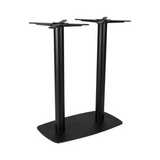 Boston Base - Black Large Rect with Radius Edges - Mid Height - Side Image