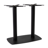 Boston Base - Black Large Rect with Radius Edges - Dining - Side Image