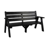 EKO - 3 Seater Park Bench - Black - main Image