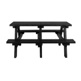 EKO - A-Frame Picnic Table - 1.5m - Black on a white background