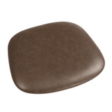 Relish Side Chair Seat Pad - Lascari Vintage Brown - Front Image