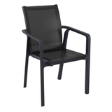 Pacific Armchair - Black/Black