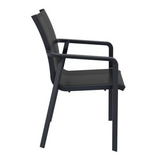 Pacific Armchair - Black/Black