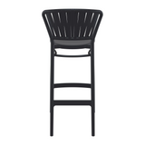 Portofino Bar Stool 75 - Black - Back Image