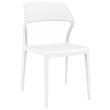 Snow Side Chair on a white background