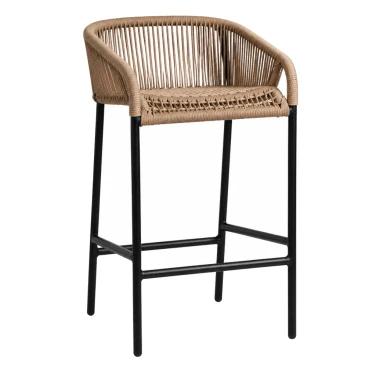 Rio Rope Bar Stool on a white background