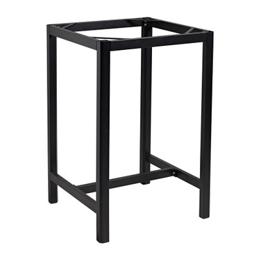 TROY ALUMINIUM SMALL SQUARE MID HEIGHT TABLE BASE - 77.5CM X 77.5CM