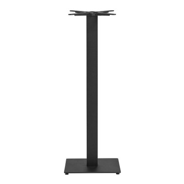 BOSTON SLEEK TABLE BASE - BLACK SMALL SQUARE - POSEUR