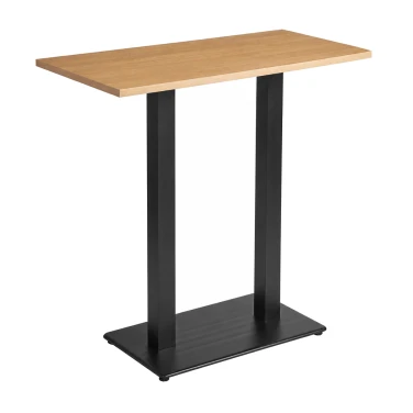 Warwick Bar Height Table - Kaffee Light Oak on a white background