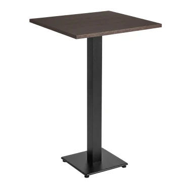 Warwick Bar Height Table - Wenge on a white background